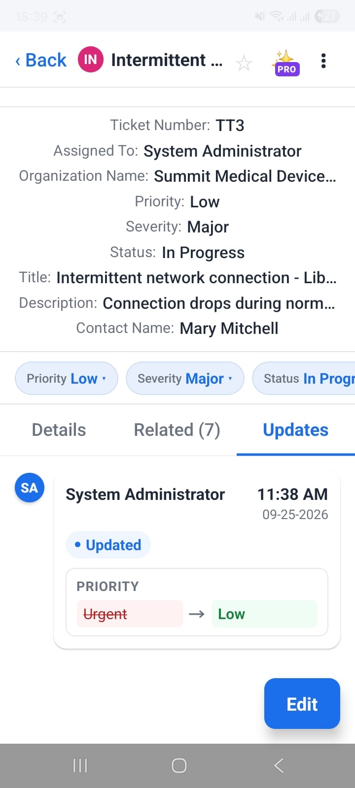 How to Manage Support Tickets in OpenCRMApp