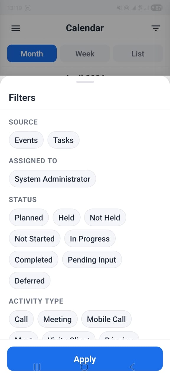 Advanced search